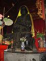 036-Statue en bronze du dieu du Nord au temple Quan Thanh